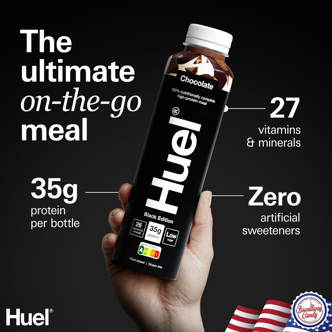 Huel RTD Protein Shake Black Edition Variety Pack | 5 Assorted