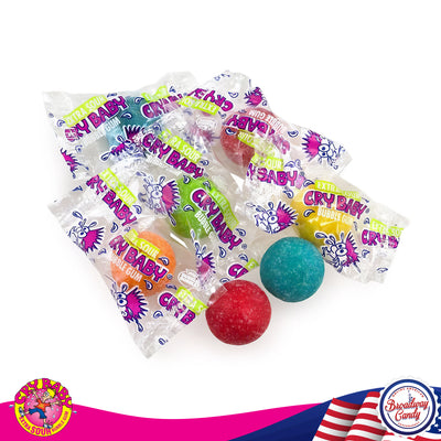 BULK Cry Baby Gumballs Individually Wrapped 1kg