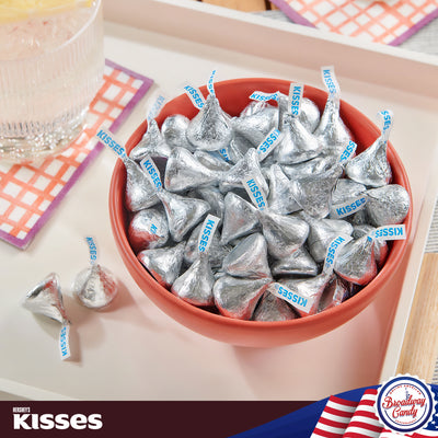 BULK Hershey's Kisses Silver 1kg