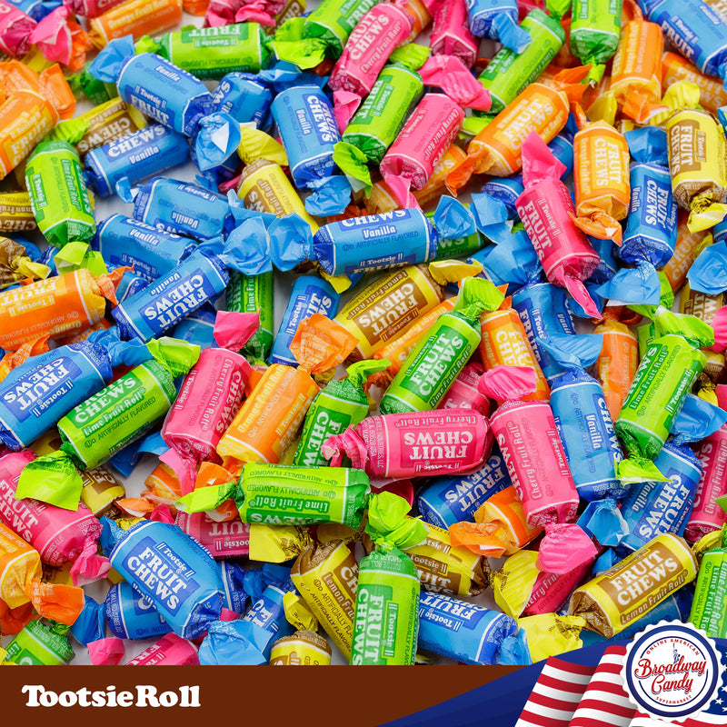 BULK Tootsie Roll Fruit Flavoured Sweets 1kg
