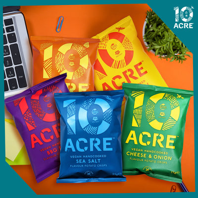 Ten Acre Crisps Variety | Pack of 10 x 35g bags by Broadway Candy