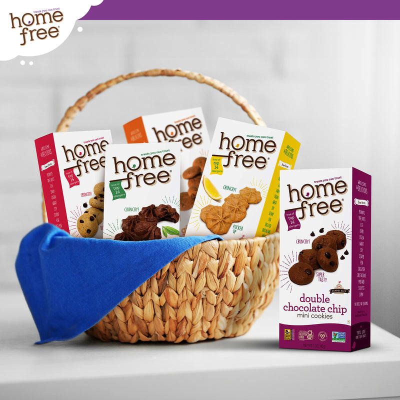 HomeFree Gluten-Free Cookie Variety | 5x 144g Boxes by Broadway Candy