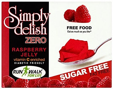 Simply Delish - Sugar-Free Jelly Dessert, Raspberry Flavour (Passover)