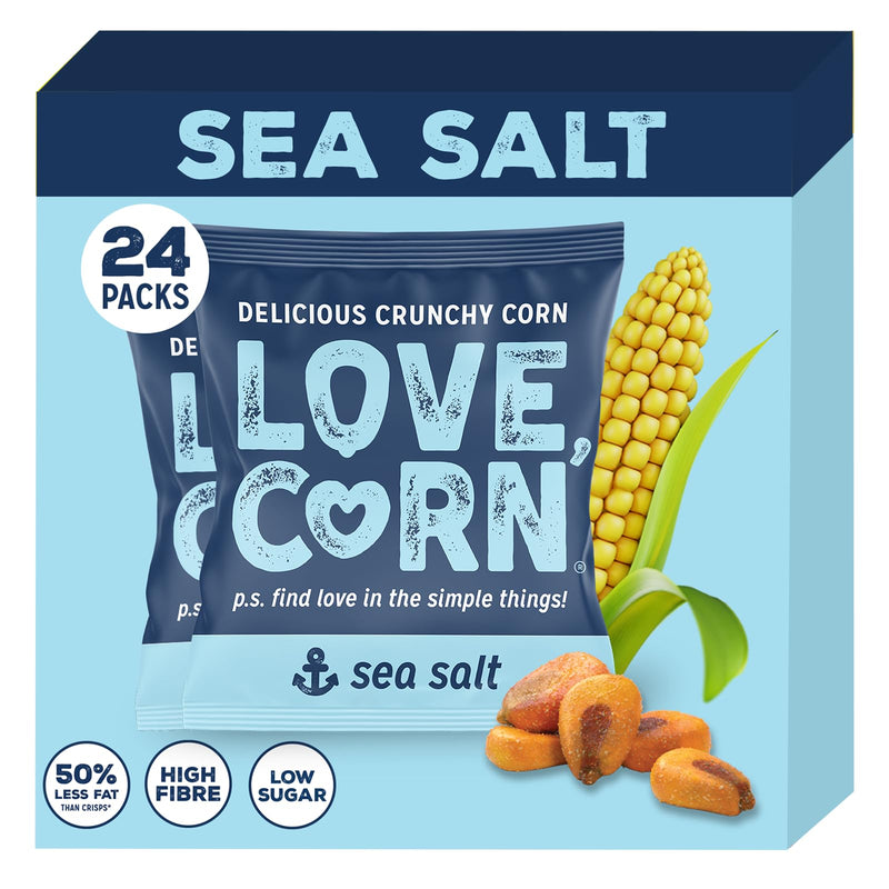 Love Corn Sea Salt Pack of 24 x 20g