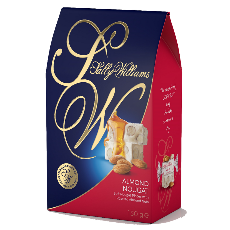 Sally Williams GIFT BOX Nougat Roasted Almonds 150g