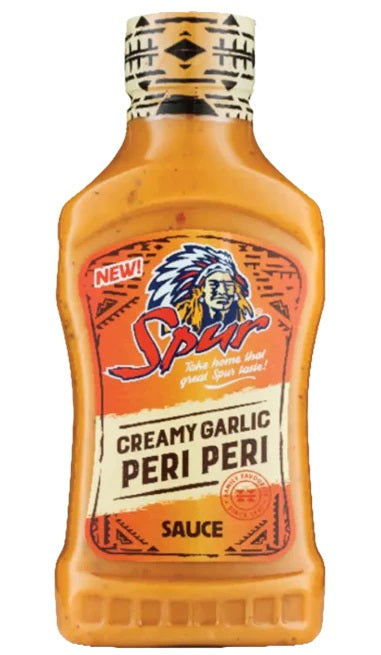 Spur Creamy Garlic Peri Peri Sauce 500ml