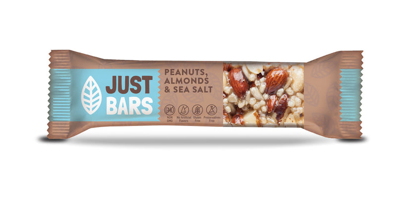 Just Bars Peanuts, Almond & Sea Salt 40g