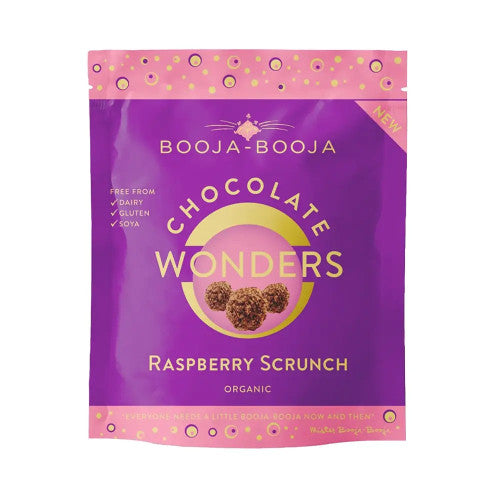 Booja Booja Raspberry Scrunch Chocolate Wonders 65g