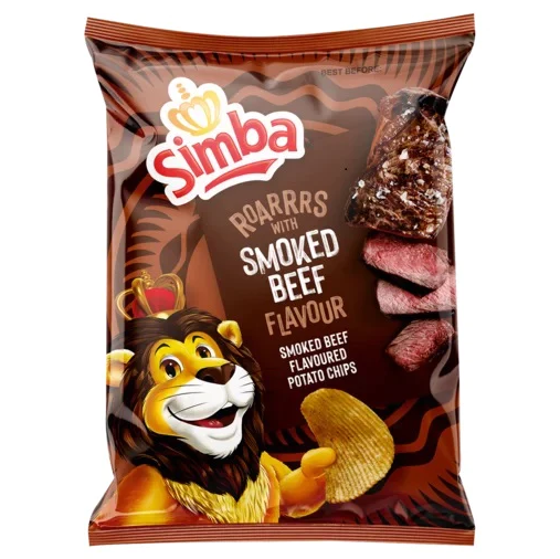Simba SMALL Smoked Beef Pack of 30 x 25g