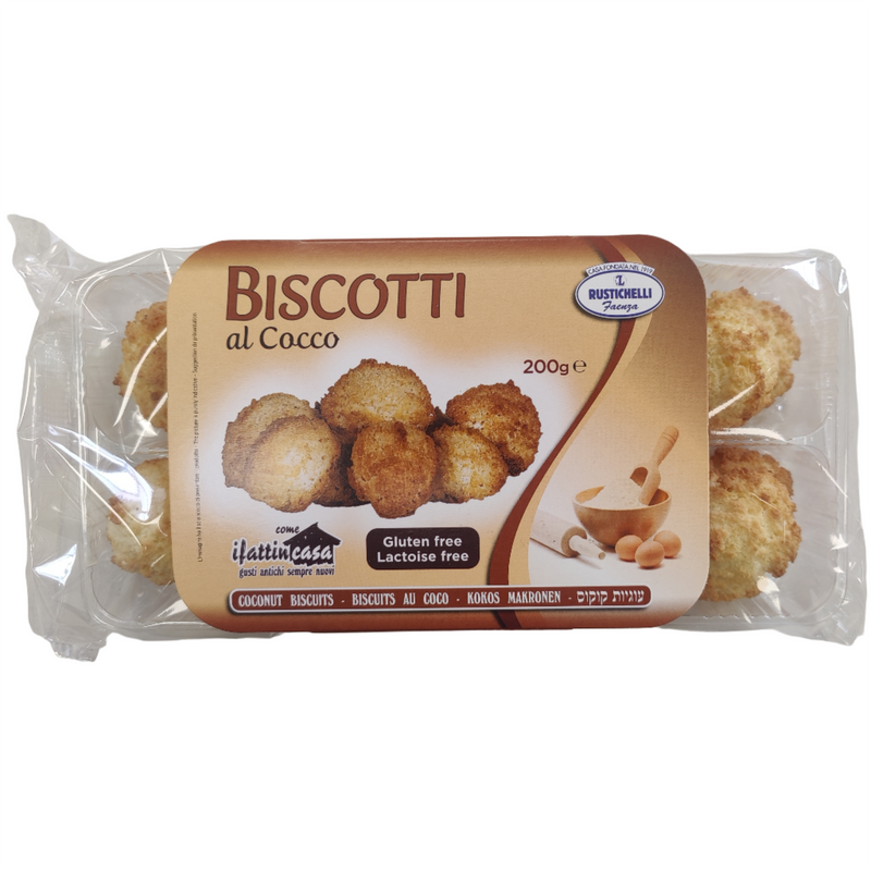 Rustichelli Coconut Biscuits Passover 200g