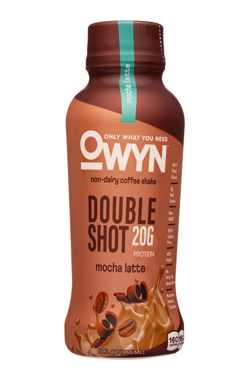 OWYN Double Shot Mocha Latte 355ml (12fl oz)