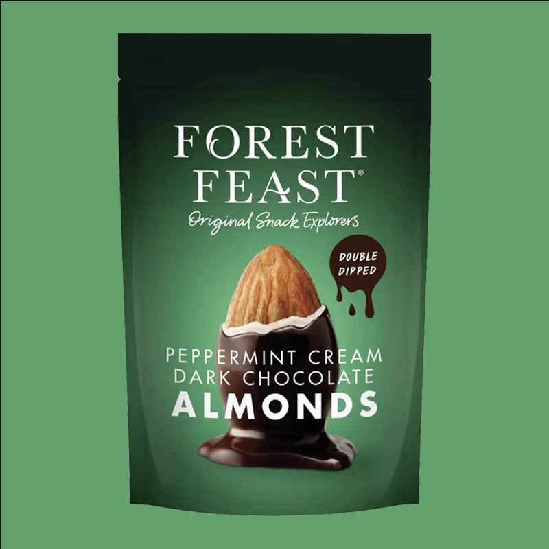 Forest Feast Peppermint Cream Dark Chocolate Almonds NK 120g