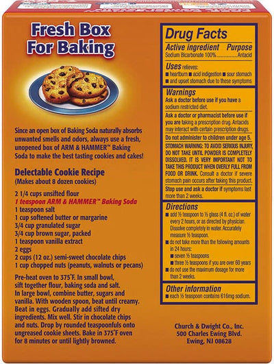 Arm & Hammer Pure Baking Soda 227g