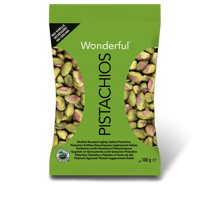 Wonderful Pack of 8 x 100g Kernels Lightly Salted