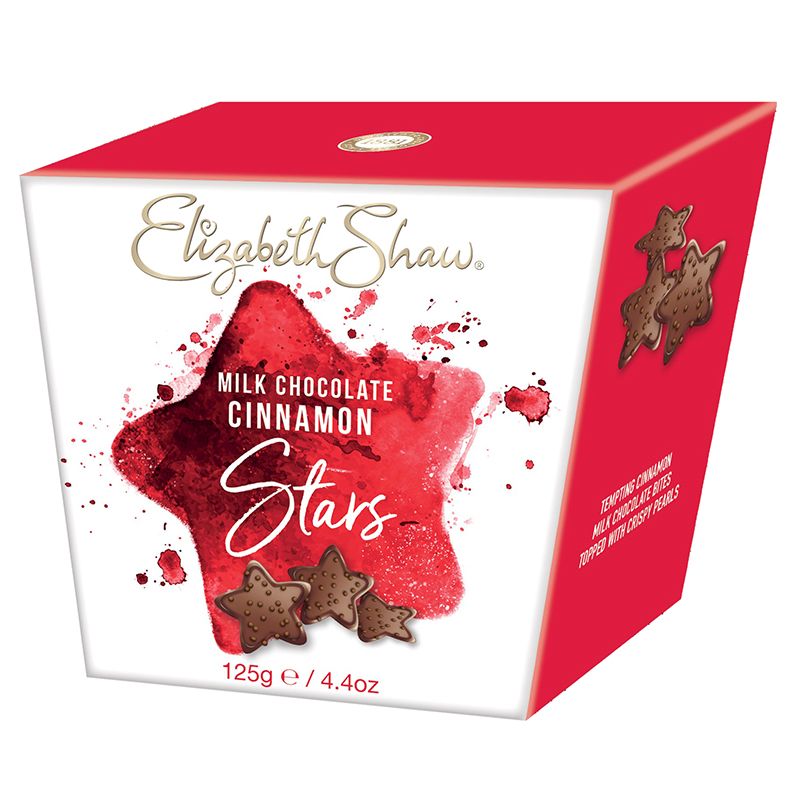 Elizabeth Shaw Milk Cinnamon Stars  125g