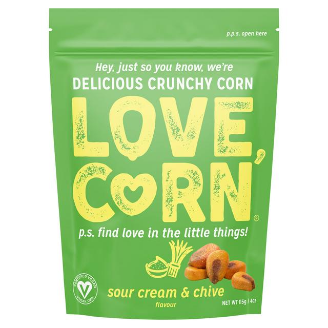 Love Corn LARGE Sour Cream & Chive 115g