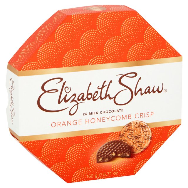 Elizabeth Shaw Milk Chocolate Orange Honeycomb Crisp 162g