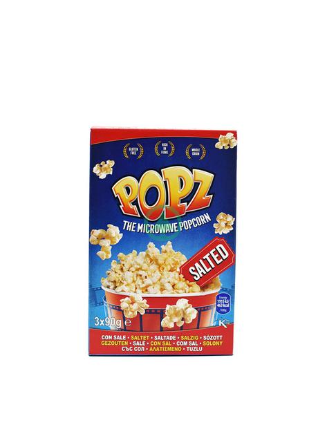 PopZ Microwave Popcorn Salted  90g