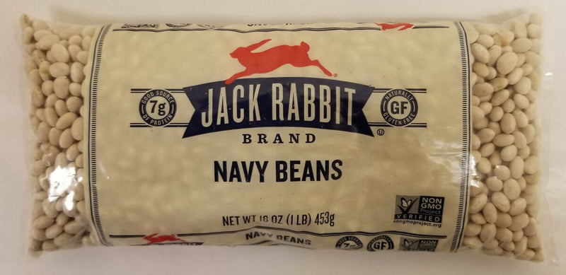 Jack Rabbit Navy Beans 453g (16oz)