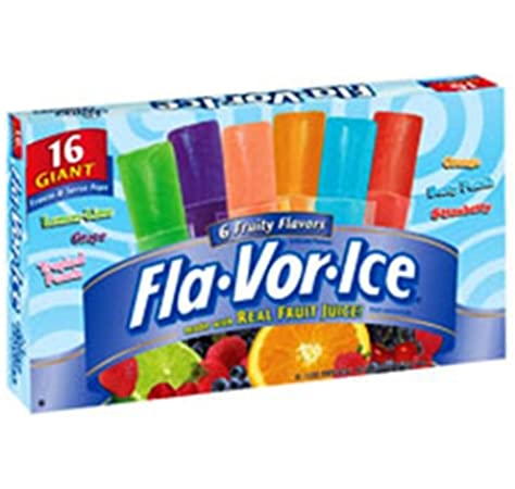 Fla-Vor-Ice Giant Freeze Pops 16 x 42.5g