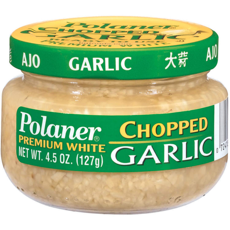 Polaner Pack of 12 x 127.5g Chopped Garlic