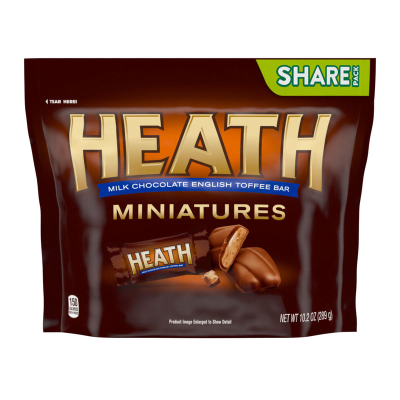 Heath Milk Chocolate Miniatures 289g (10.2oz)