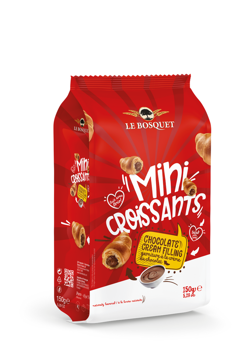 Le Bosquet Brioche Chocolate Mini-Croissant 150g