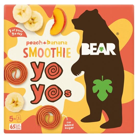Bear Yoyo Peach Banana Smoothie 100g