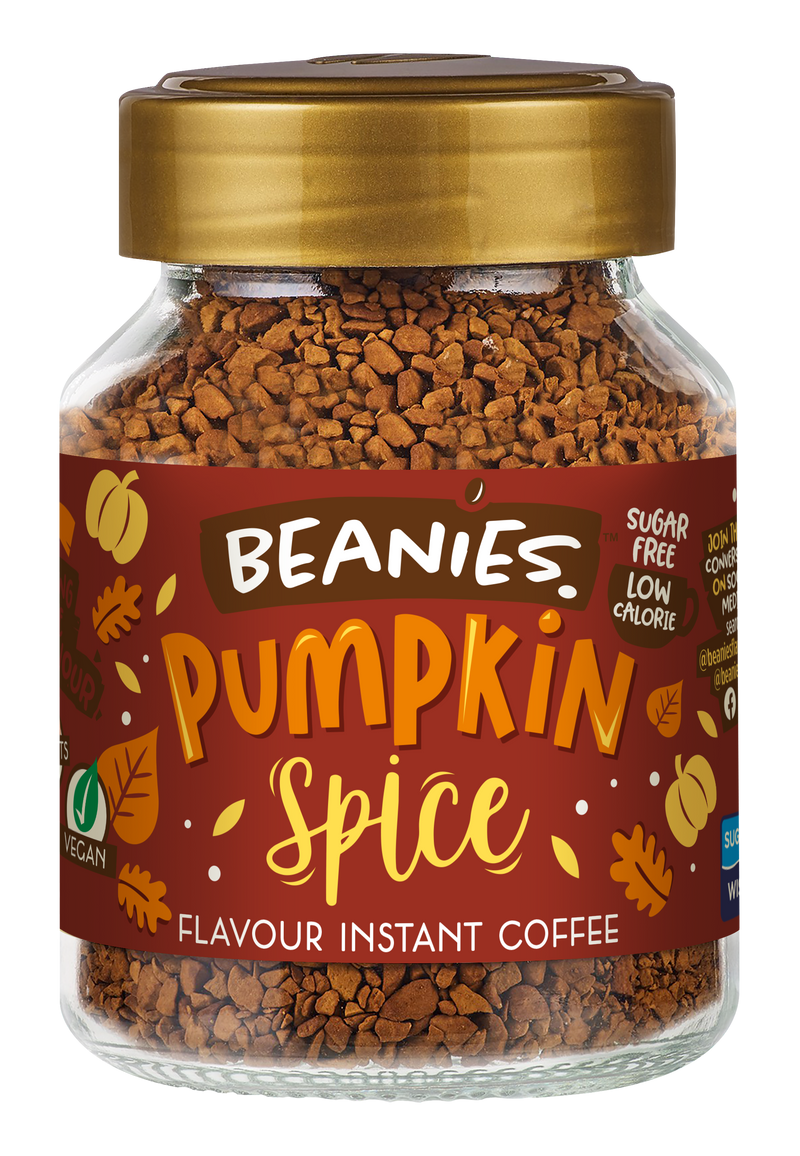 Beanies Pumpkin Spice Flavoured Instant Coffee 50g