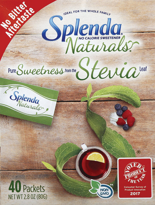 Splenda Naturals Sweetener Sachets 80g