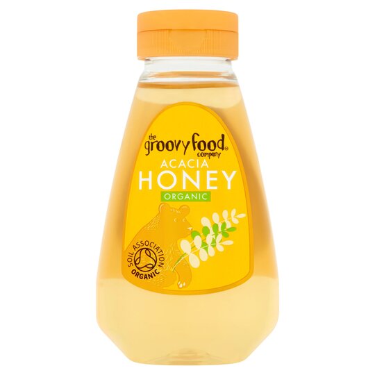 Groovy Food ORGANIC Acacia Honey Squeezy 340g
