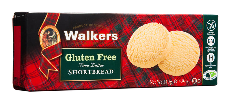 Walkers Gluten Free Shortbread Rounds 140g