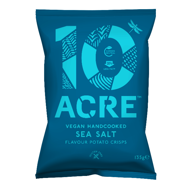 Ten Acre LARGE Crisps Sea Salt 135g