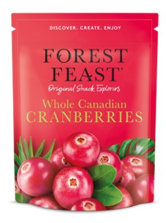 Forest Feast Whole Canadian Cranberries 170g