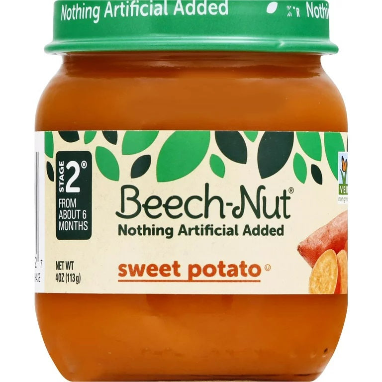 Beech Nut Sweet Potato Puree 113g (4oz)