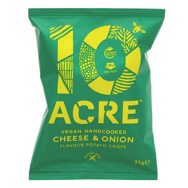 Ten Acre SMALL Crisps Cheese & Onion 35g