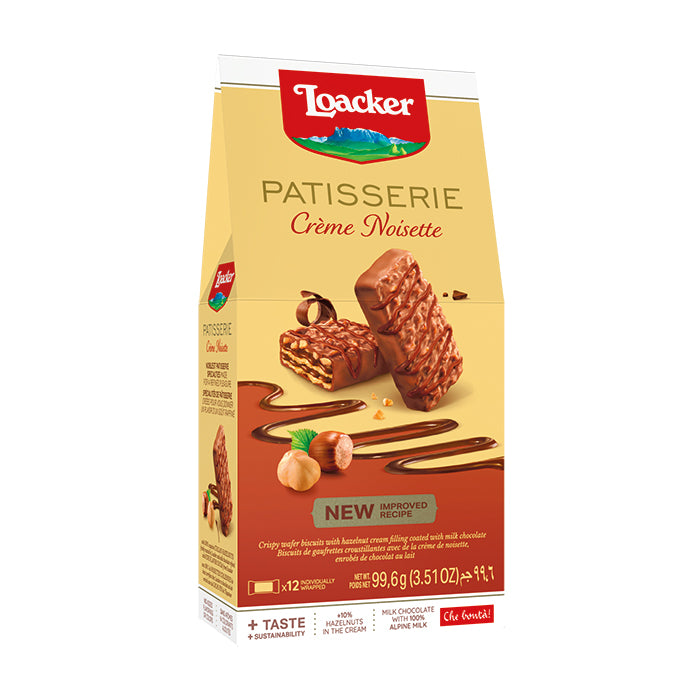 Loacker Patisserie Creme Noisette Gable Box 99.6g