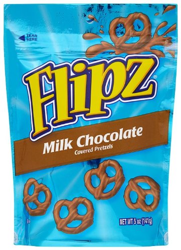 Flipz Pack of 6 x 141g Milk Chocolate