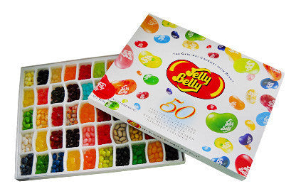 Jelly Belly Gift Box 50 Assorted Flavours 600g