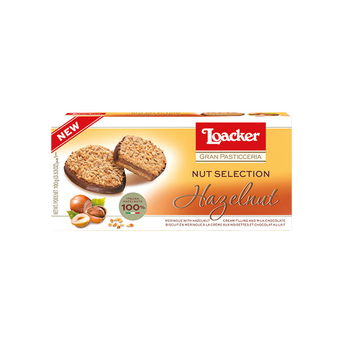 Loacker Gran Pasticceria Hazelnut Biscuits 100g