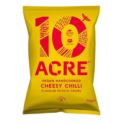 Ten Acre LARGE Crisps Cheesy Chilli 135g