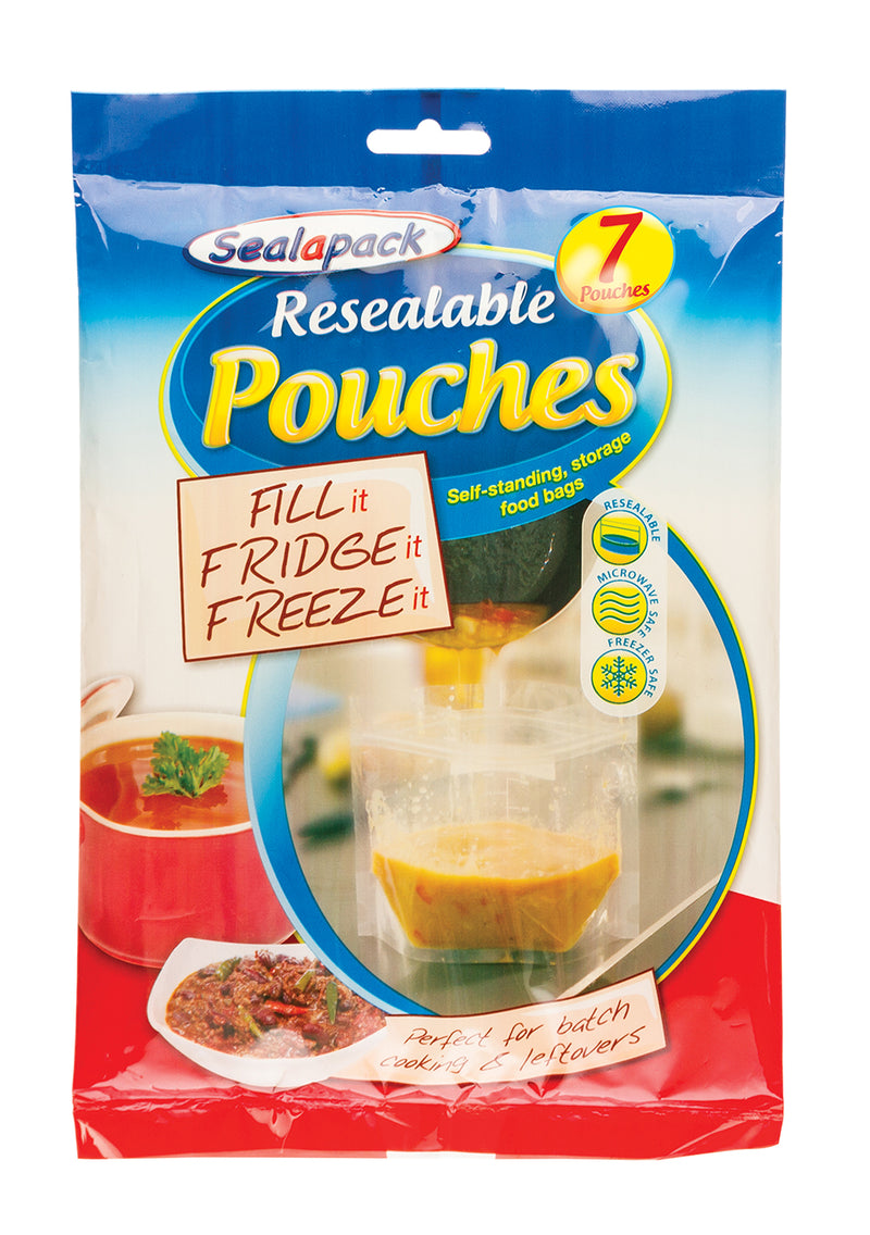 151 Pack of 7Pk x 36 Fill, Fridge & Freeze Bags  (225X140Mm)