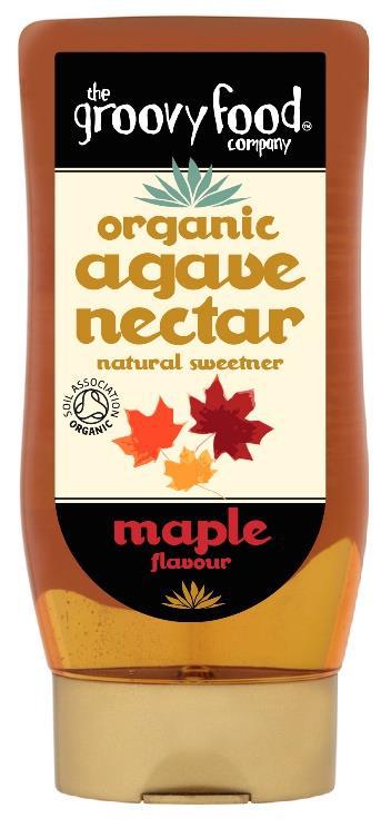 Groovy Food Agave Nectar - Maple Flavour 250ml