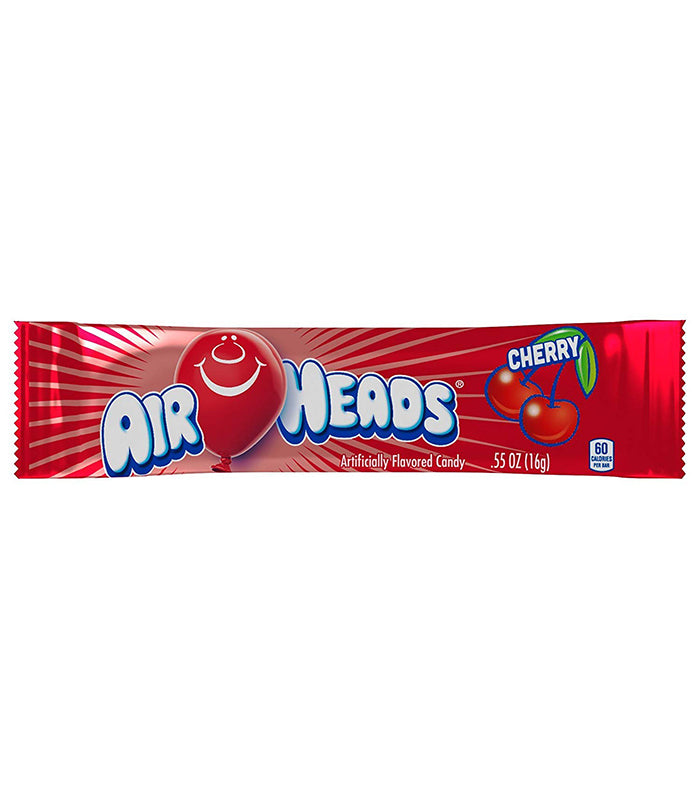 Airheads Pack of 36 x 15.6g Singles Cherry