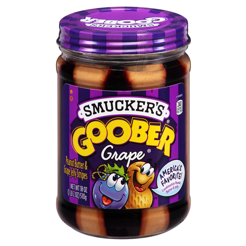 Smuckers Goober Peanut Butter & Grape 510g