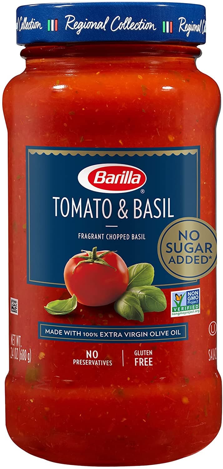 Barilla Pack of 8 x 680g Tomato & Basil Sauce