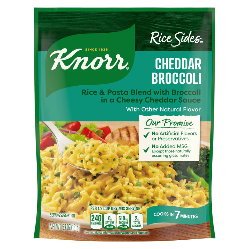 Knorr Rice Sides Cheddar Broccoli 161g (5.7oz)