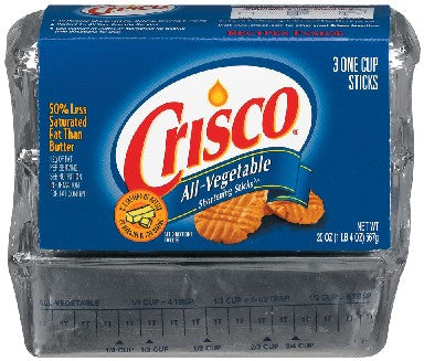 Crisco Shortening Sticks 567g (20oz)