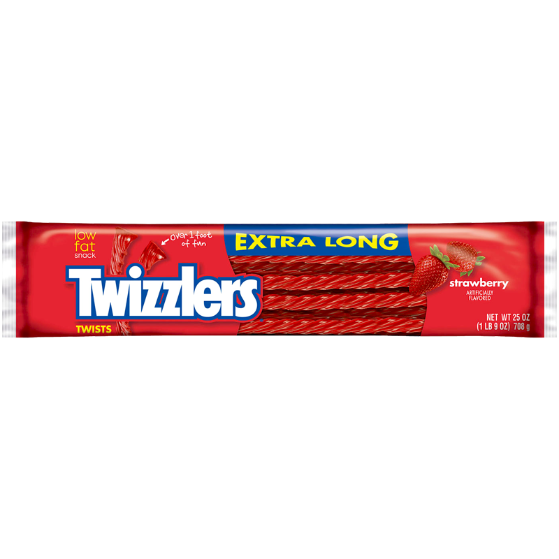 Twizzlers Extra Long Strawberry Twists 708g (25oz)