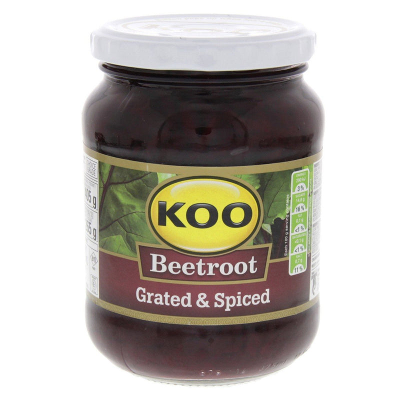 Koo Beetroot Salad Grated & Spiced 405g